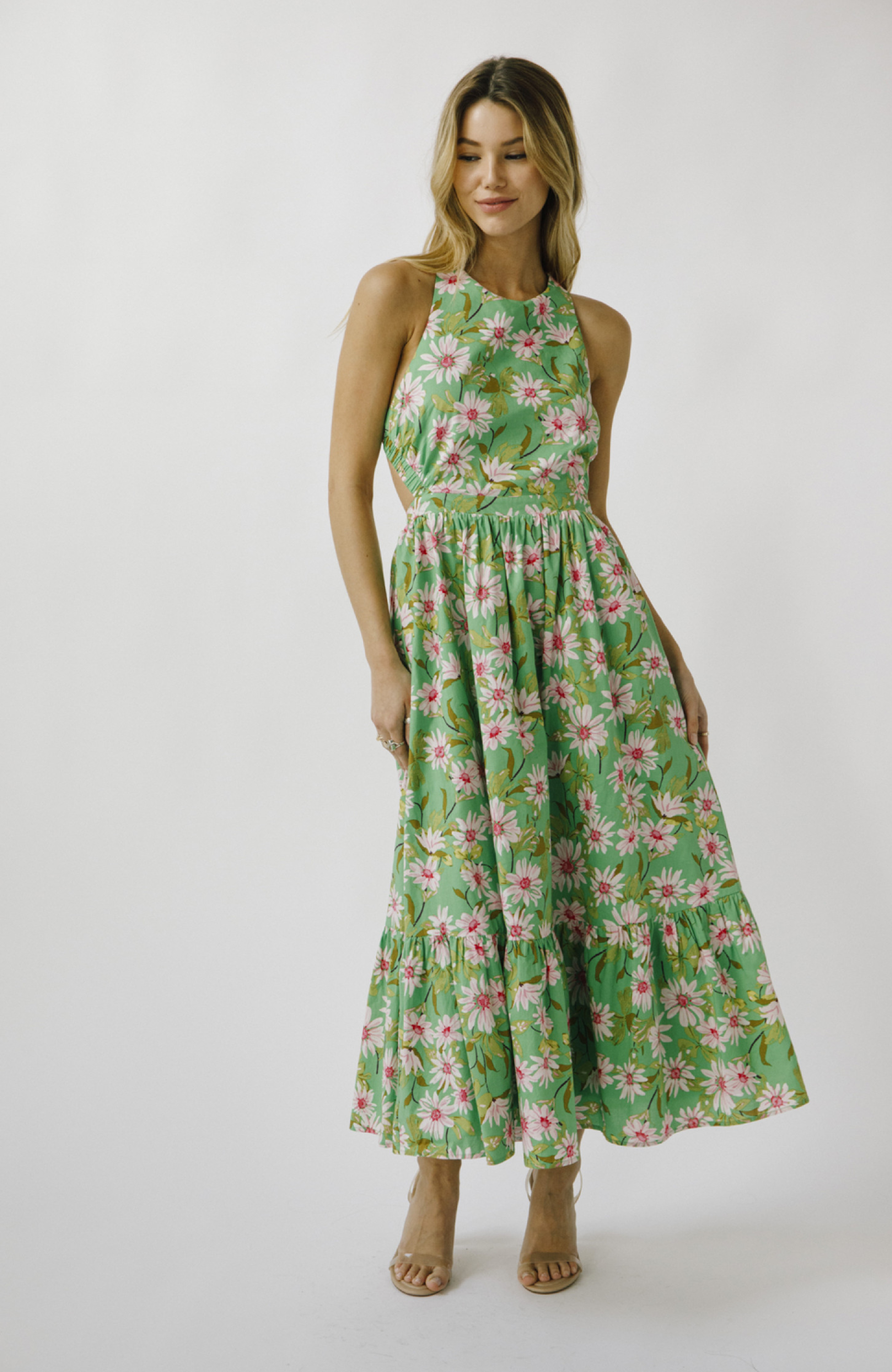 Green Envy Midi Dress 310 Rosemont Green Envy Midi Dress 310 Rosemont