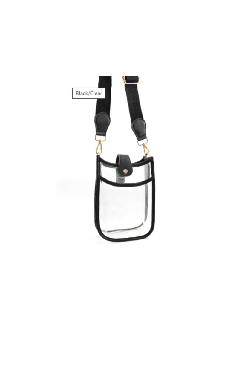 Tall Clear Gameday Crossbody