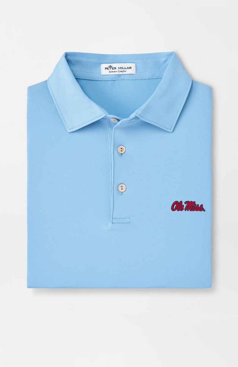 Solid Performance Jesery Polo Ole Miss