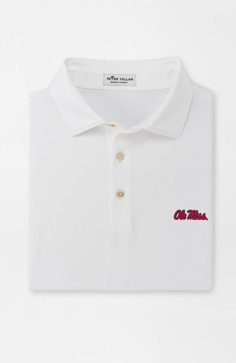 Solid Performance Jesery Polo Ole Miss