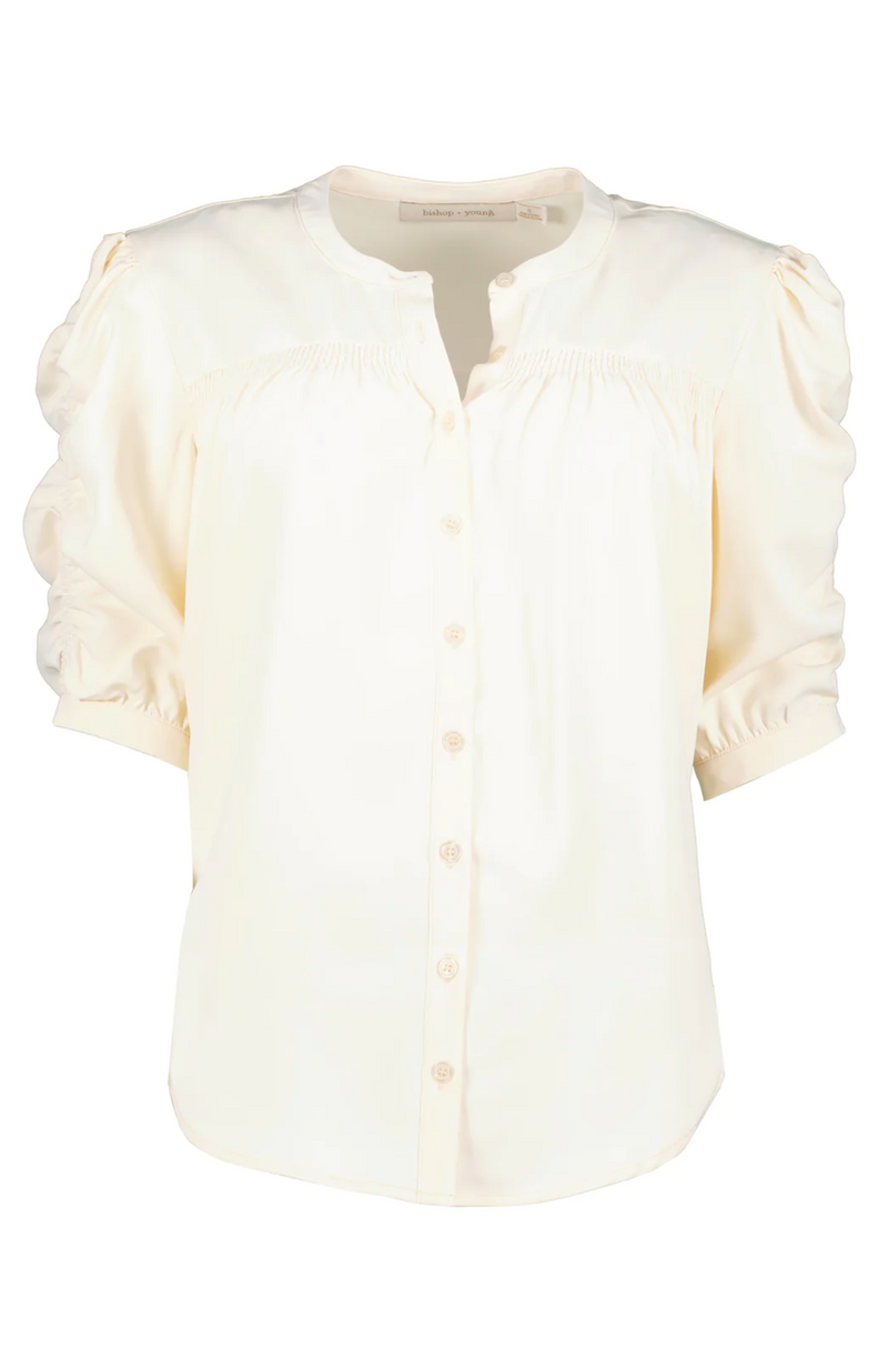 Bishop & Young - Rachel Ruched Sleeve Blouse