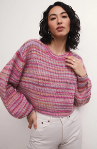 Z Supply - Prism Metallic Stripe Sweater