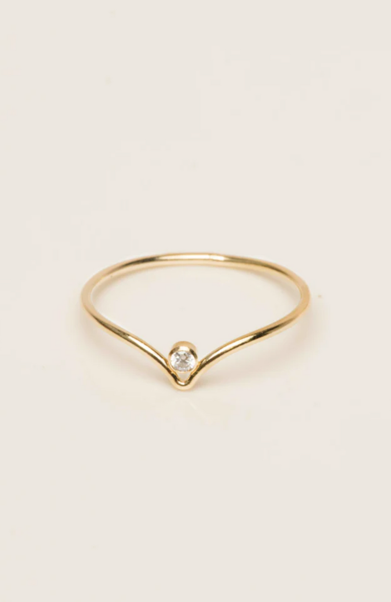 Able - Diana Wishbone Ring