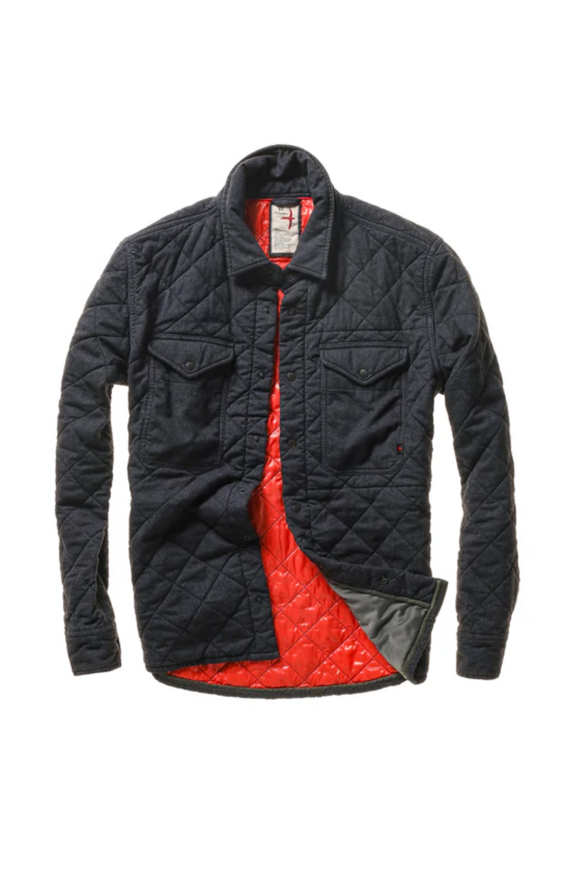 Relwen - The Tick Weave Shirt Jacket