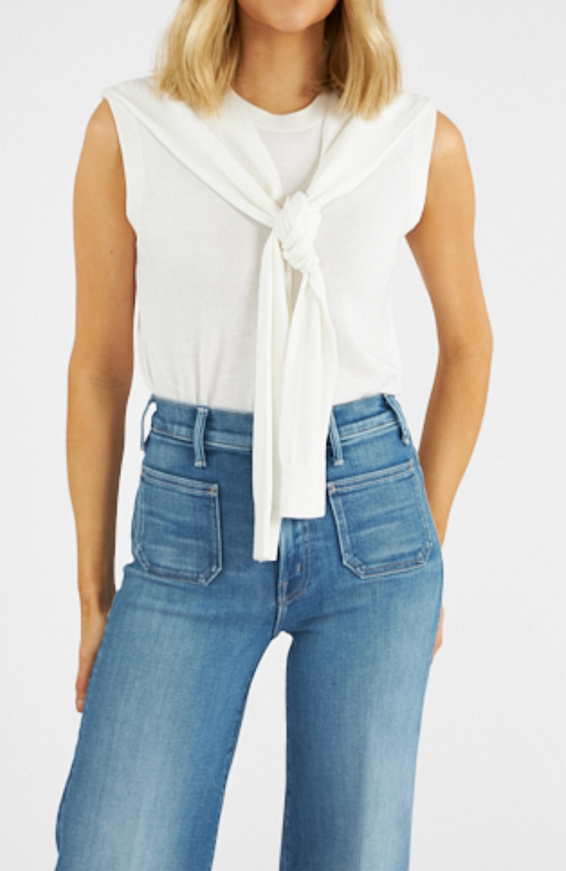 French Connection - Cashmere Blend Shoulder Vest