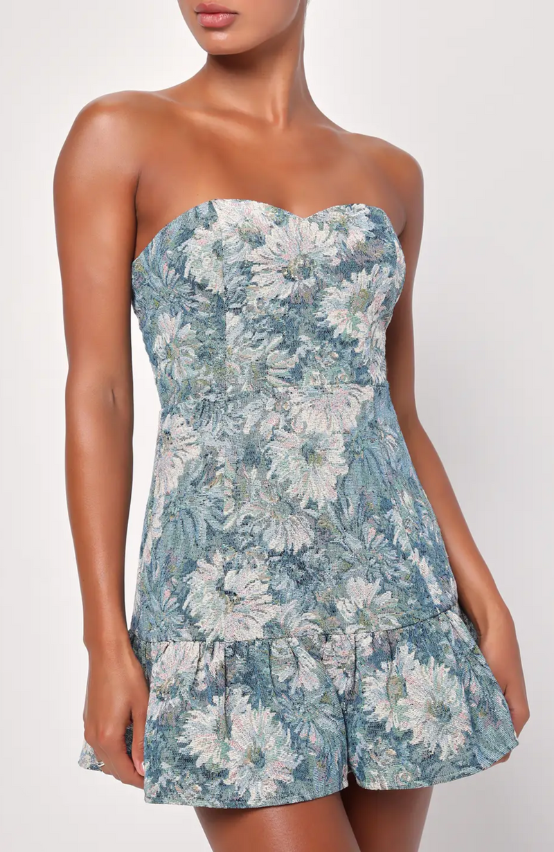 Luna Floral Barocade 310 Rosemont Luna Floral Barocade 310 Rosemont