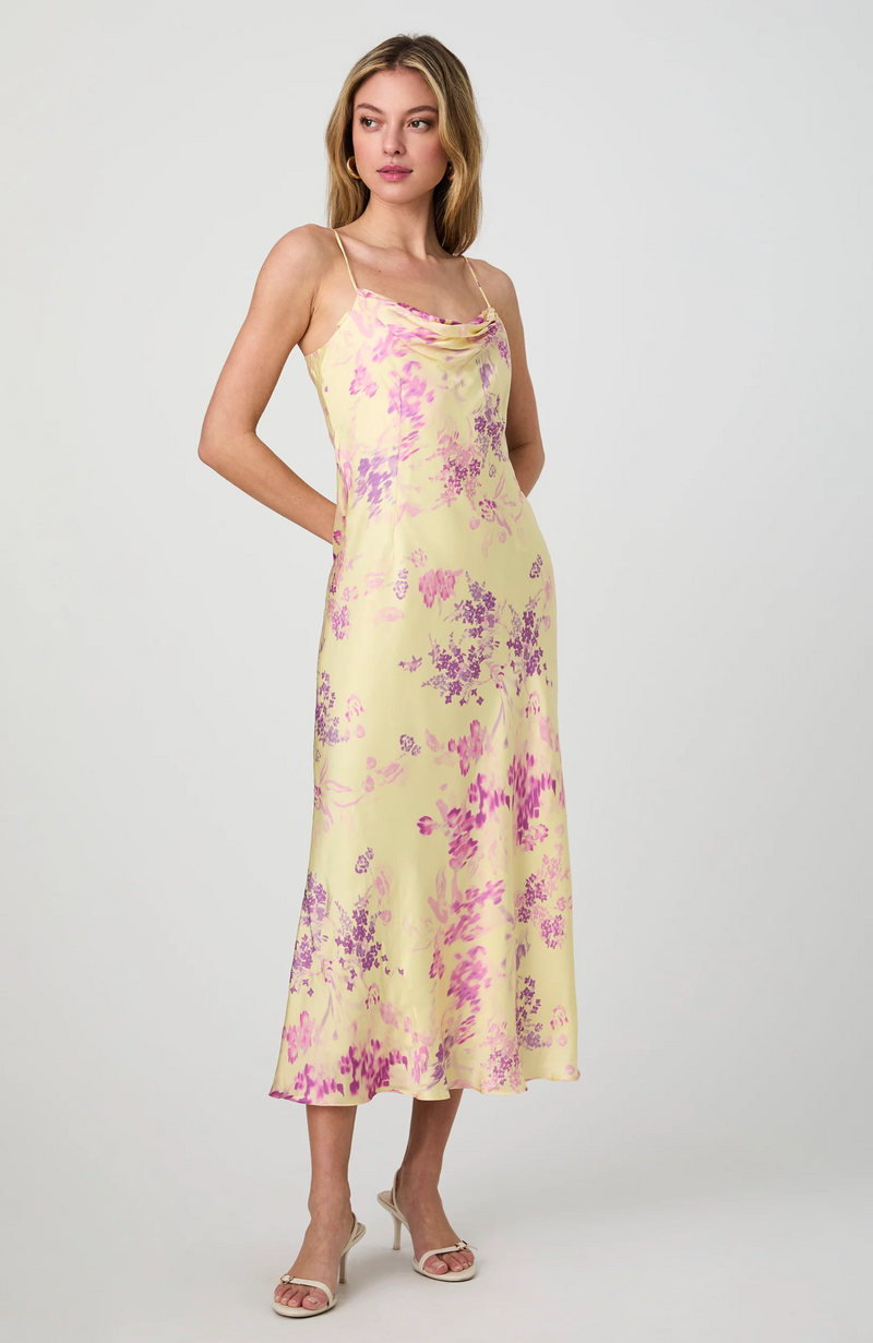 French Connection - Elyria Oona Satin Midi Dress
