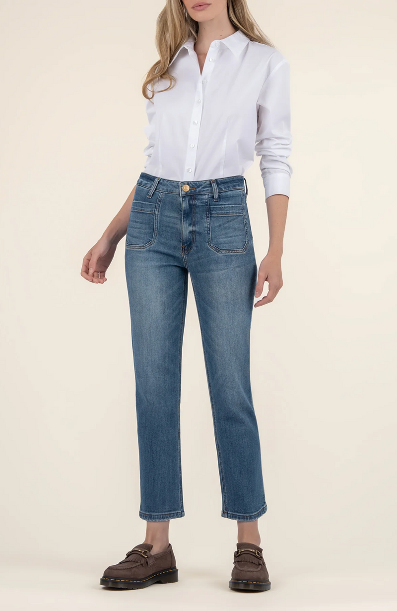 Kut From the Kloth - Elizabeth High Rise Straight Leg