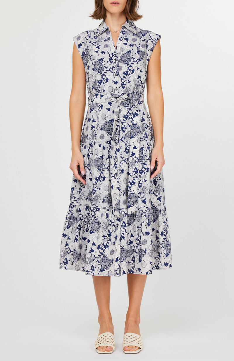 Current Air - Tiered Floral Dress