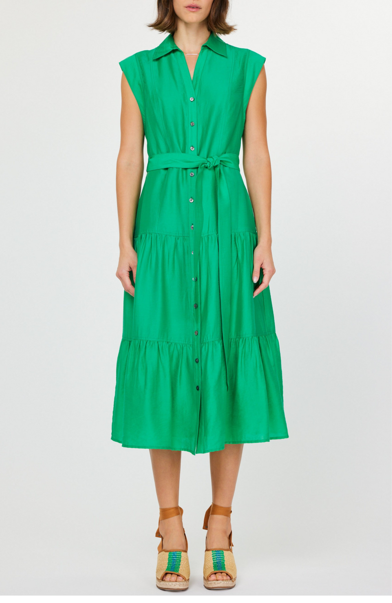 Current Air - Cap Sleeve Tiered Dress