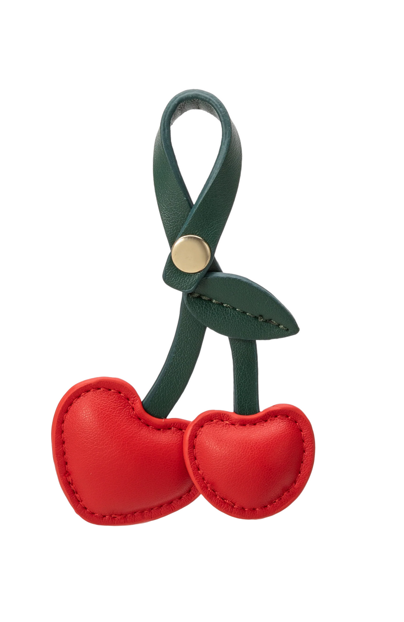 Melie Bianco - Cherry Red Bag Charm