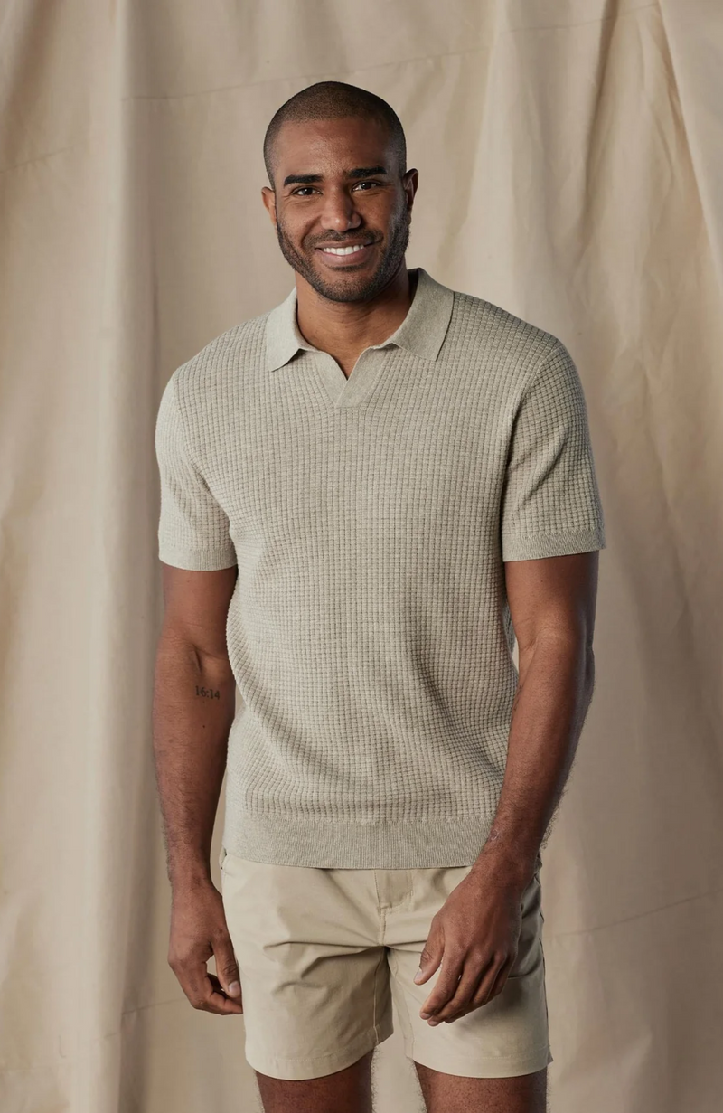 The Normal Brand - Waffle Stitch Polo