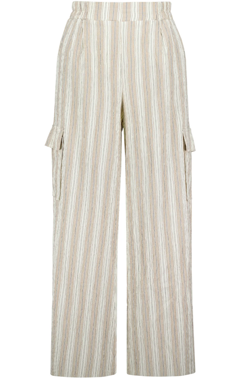 Bishop & Young - Coastal Stripe Cargo Pant