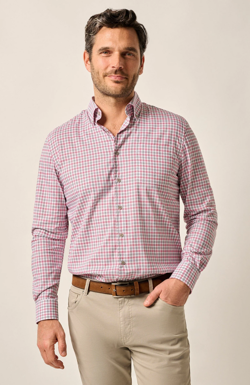 Johnnie-O - Natural Performance Button Up Shirt - Morganstern