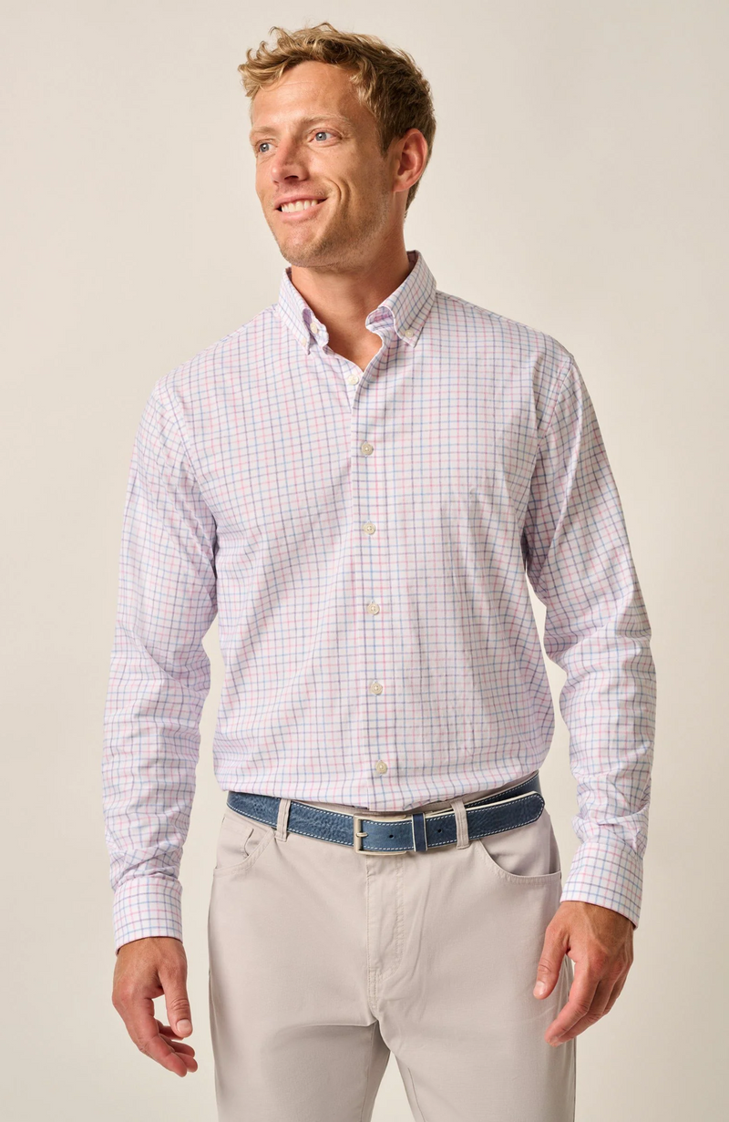 Johnnie-O - Performance Button Up Shirt - Paddock