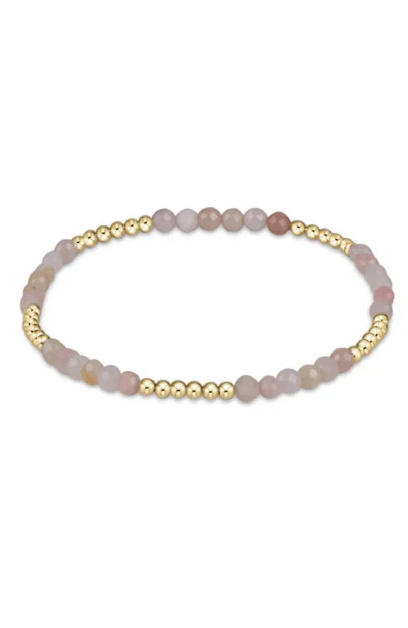 Enewton - Blissful Pattern 2.5 Bracelet - Pink Opal