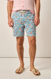 Johnnie-O - The Half Elastic 7" Surf Shorts - Secret Garden