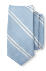 Duck Head - Silk Linen Stripe Tie
