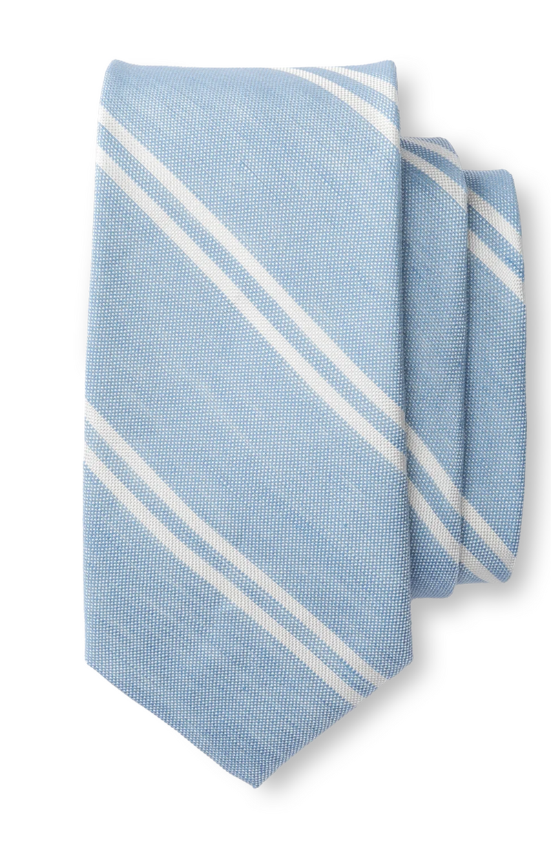 Duck Head - Silk Linen Stripe Tie