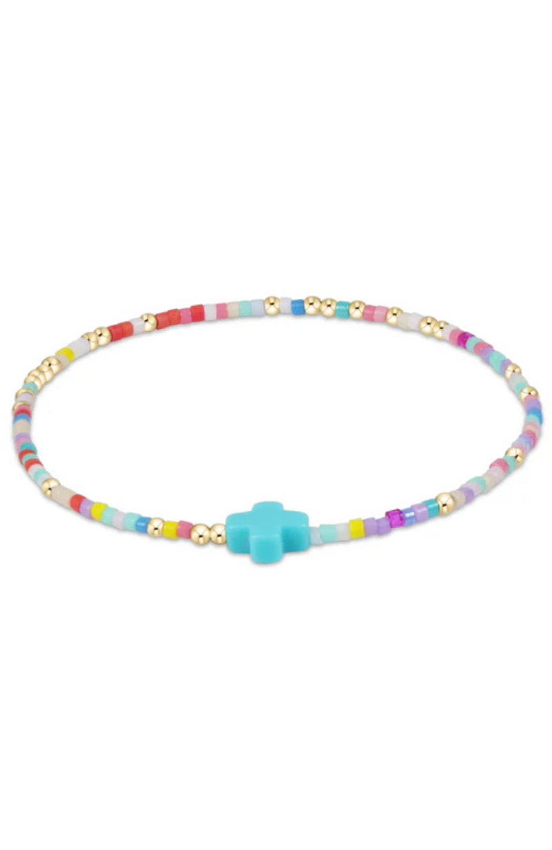Enewton - Hope Unwritten Signature Cross Bracelet - Hot Mess