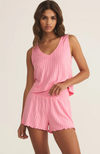 Z Supply - Sloane V-neck Silky Rib Tank