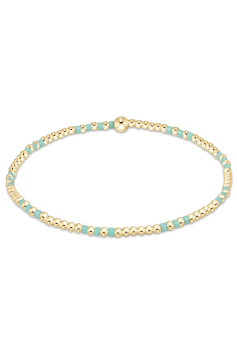 Enewton -Hope Joy Pattern 2mm Bracelet - Mint