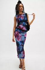 Free People - Sunset Mesh Midi Skirt