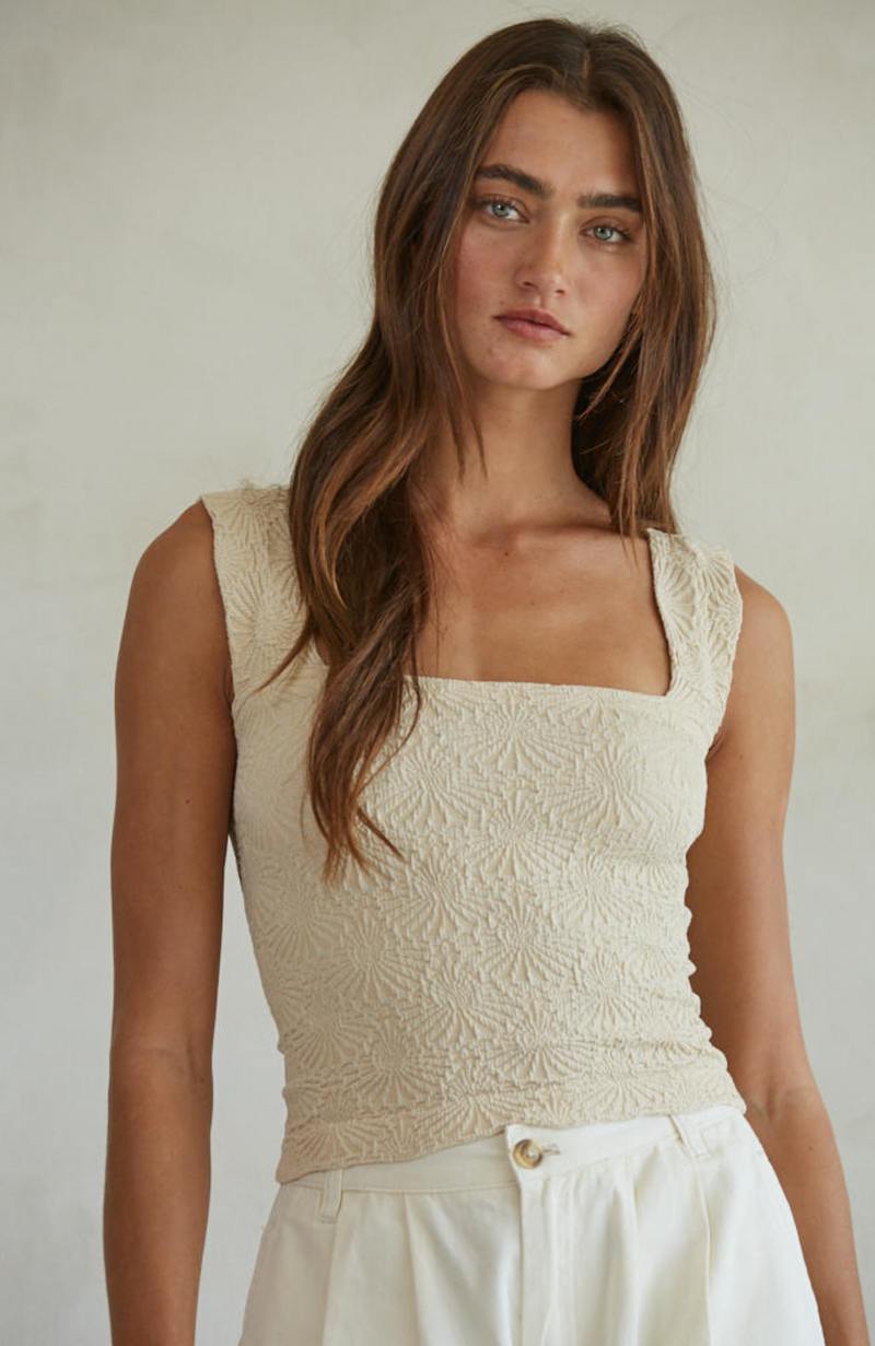 By Together - Jacquard Square Tank