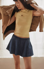 Free People - Paradise Found Denim Skort