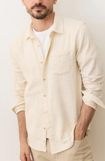 Marine Layer - Stretch Selvage Long Sleeve Shirt