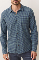 Marine Layer - Stretch Selvage Long Sleeve Shirt