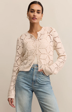 Z Supply - Rosalyn Diamond Sweater Cardigan