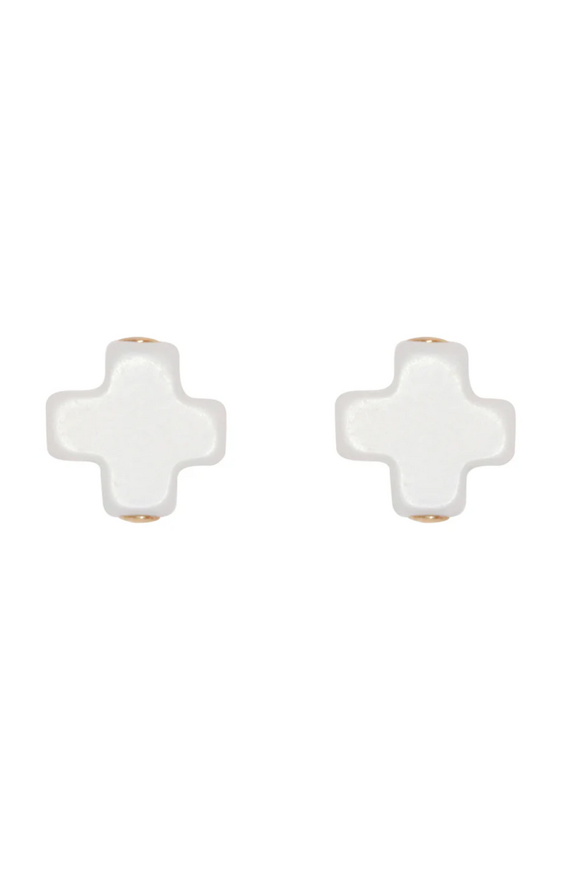 Enewton - Signature Cross Small Studs