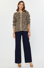 Current Air - Leopard Knit Shacket