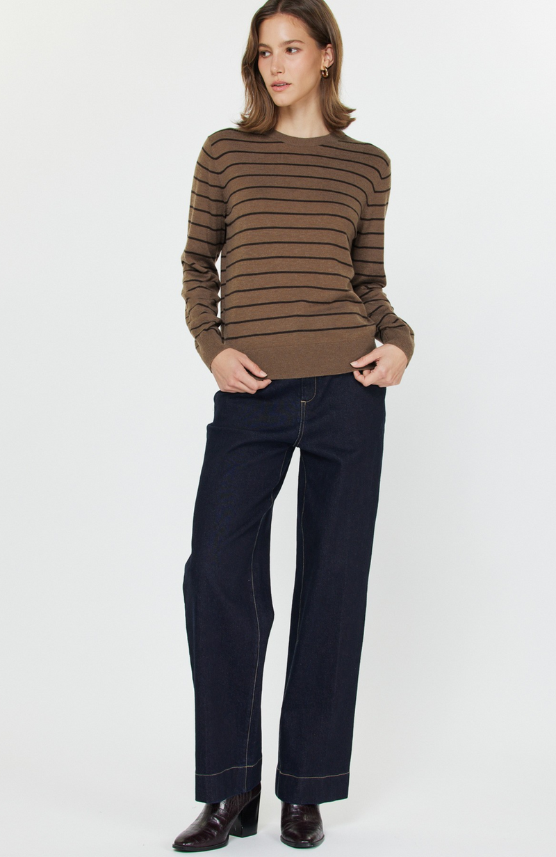 Current Air - Striped Pullover Sweater