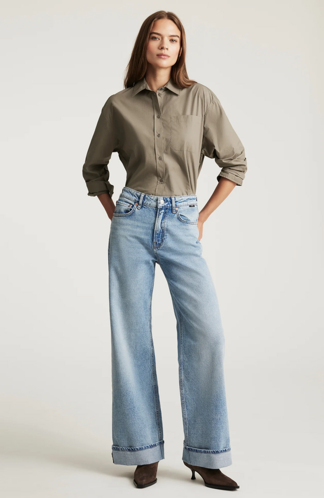 Mavi - Flordia Cuffed Wide Legged Jeans
