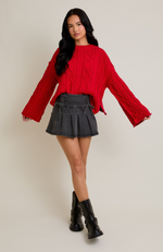 Bell Sleeve Sweater
