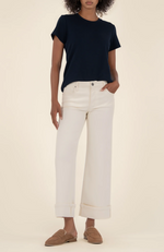 But From The Kloth - Meg High Rise Fab Ab Wide Leg