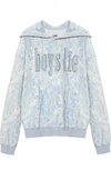 Boys Lie - Blue Manhunt Racer Hoodie