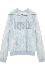 Boys Lie - Blue Manhunt Racer Hoodie