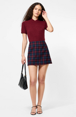 French Connection - Melba Plaid Suiting Mini Skirt