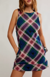 Free People - Carven Plaid Mini Dress