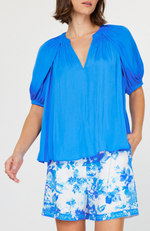 Current Air - Azure V-neck