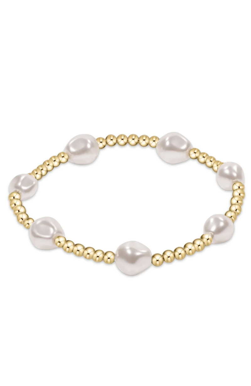 Enewton -  Admire Gold 3MM Pearl Bracelet