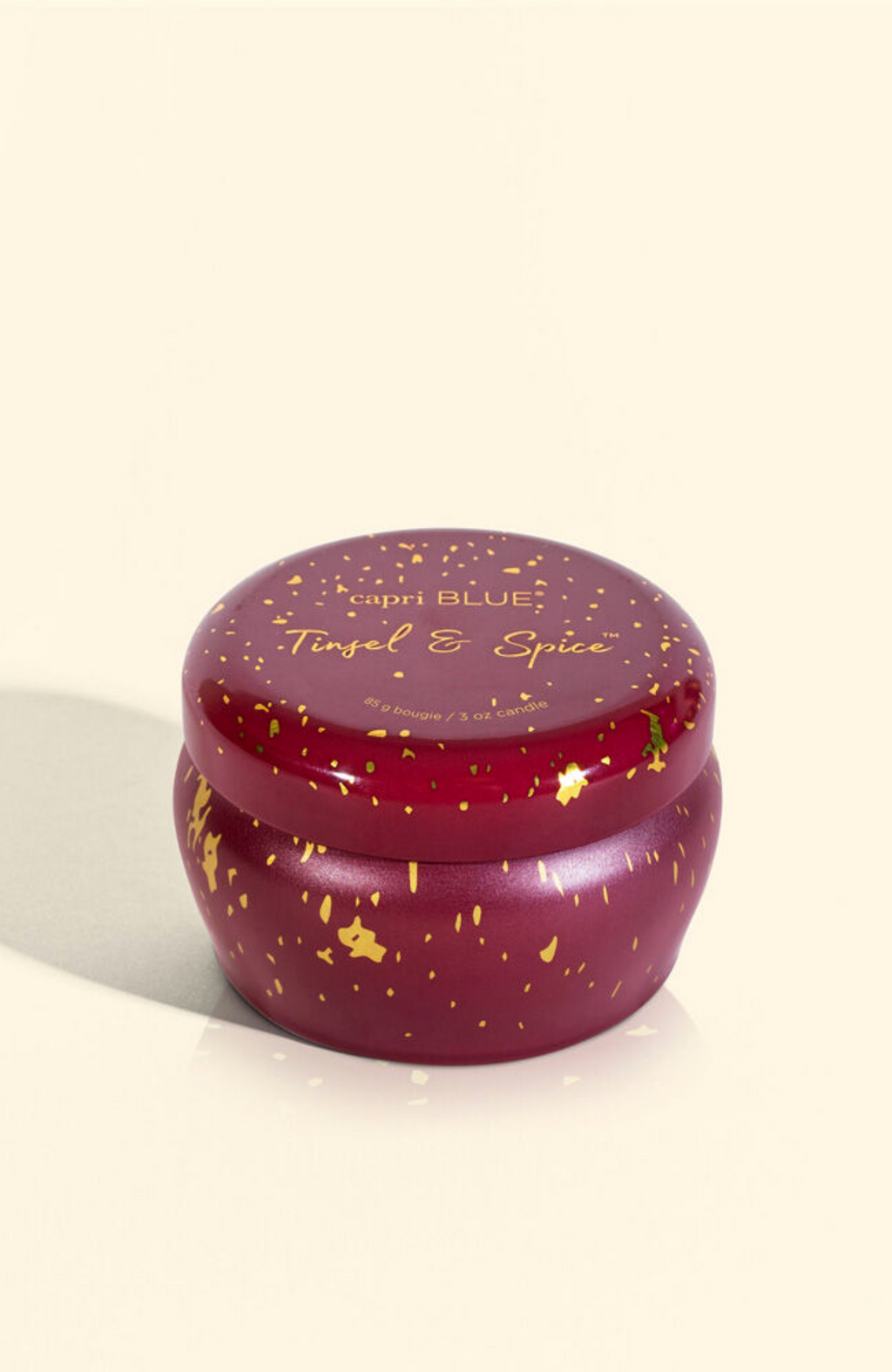 Capri Blue - Tinsel & Spice Glimmer Mini Tin