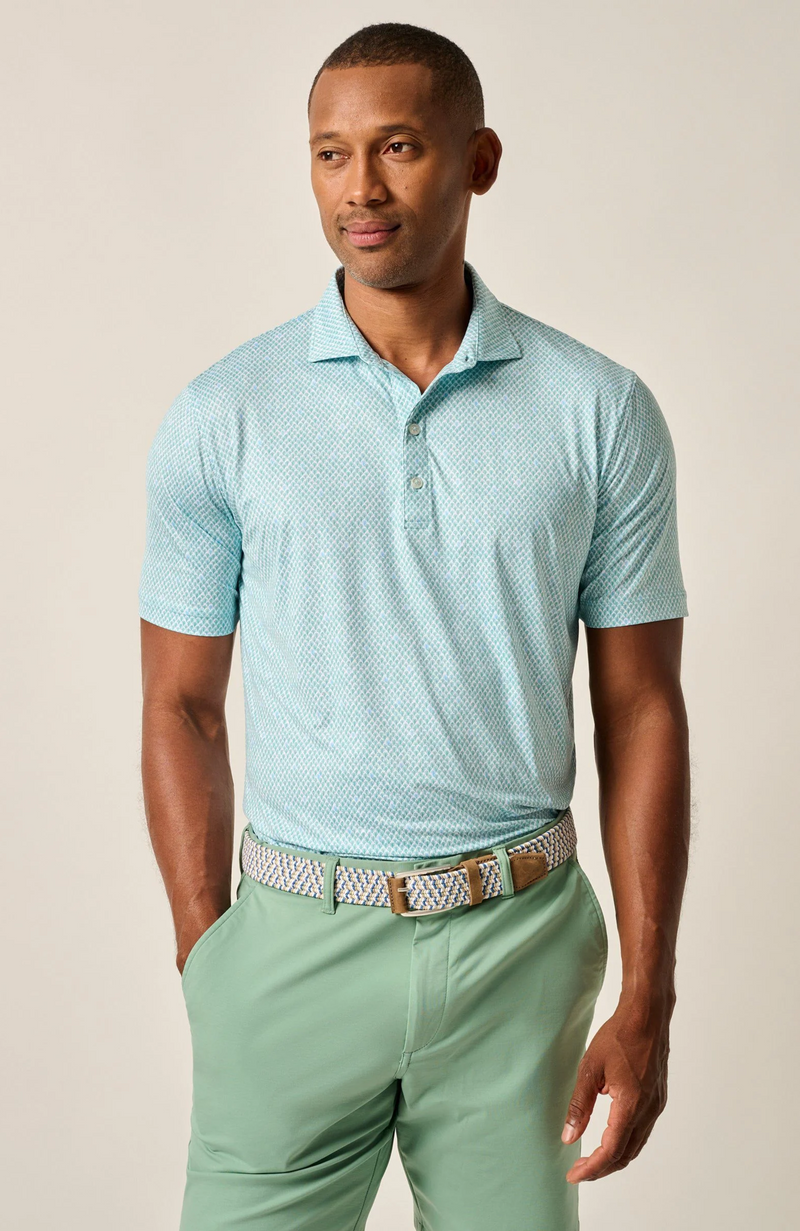 Johnnie-O - Featherweight Performance Polo - Fernando Print