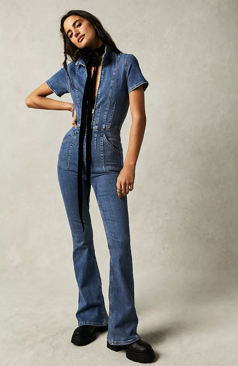 Free People - Jayde Flare Jumpsuit