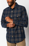Duck Head - Corduroy Cavern Plaid Snap Shirt