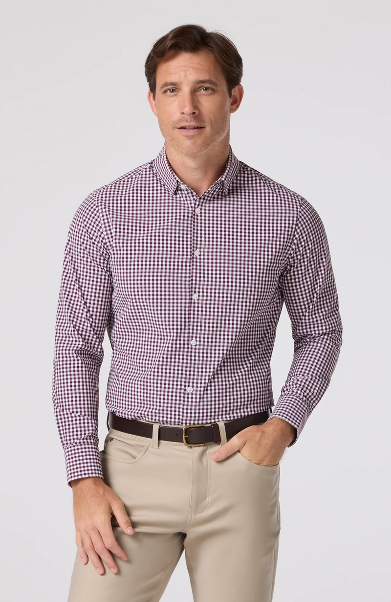 Mizzen & Main - Leeward Long Sleeve Dress Shirt Trim