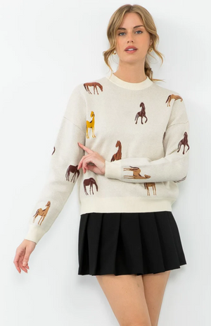 The Stable Horse Sweater